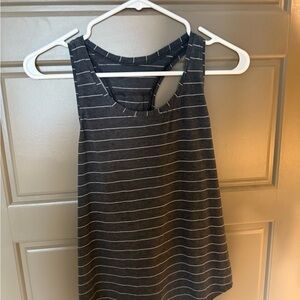 Lululemon Athletica Blue Sleeveless Tank Top